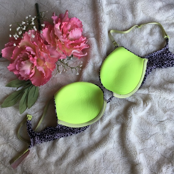 Victoria’s Secret Leopard Print Push-Up Bra - Picture 2 of 4